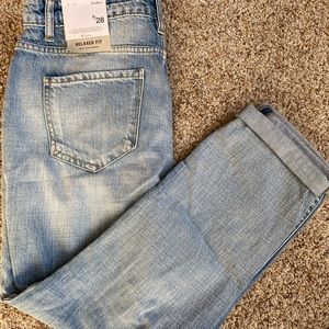 Distressed KanCan mom jeans - never worn and tags on